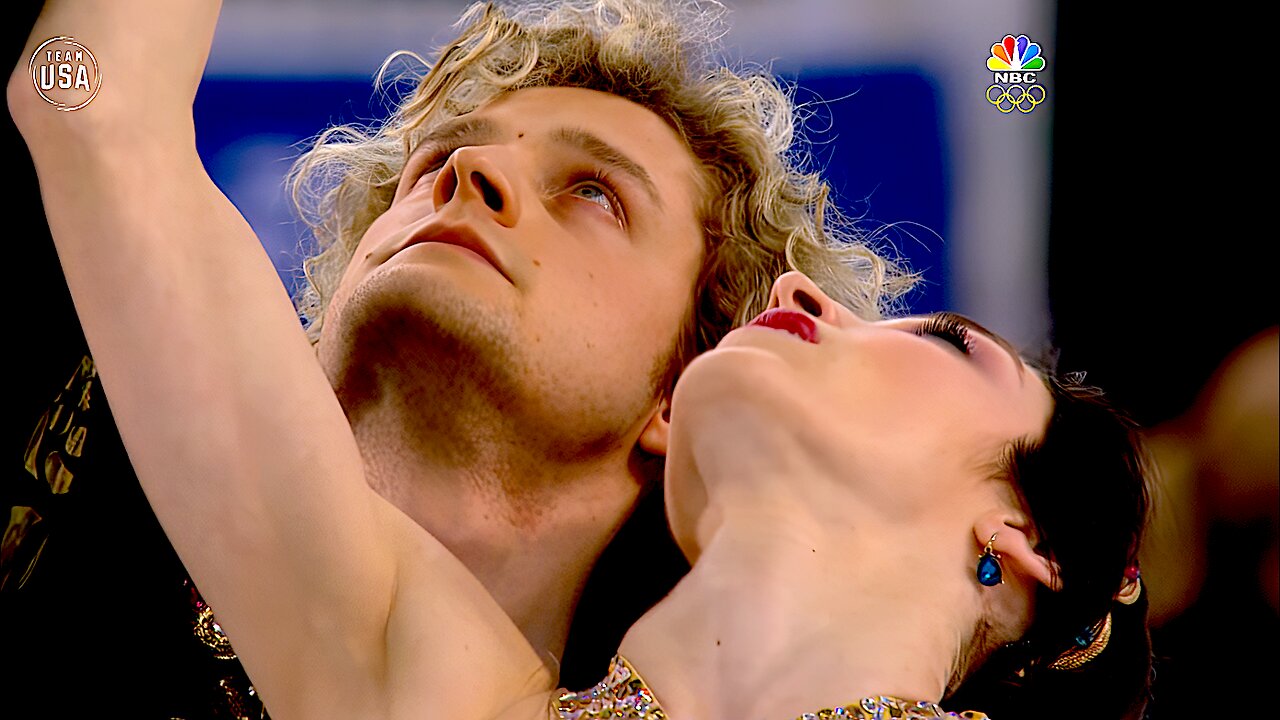 Meryl DAVIS🇺🇸🥇 & Charlie WHITE🇺🇸🥇FS 2014 Sochi OG (NBC.4K)