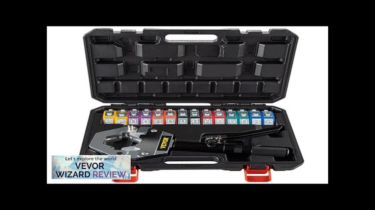 VEVOR Hydraulic Hose Crimper Hydra-Krimp 71500Manual AC Hose Crimper Kit Air Conditioning Review