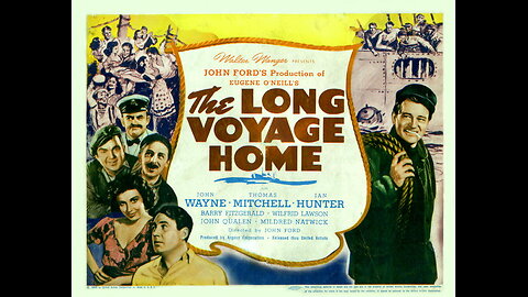 John Wayne - Long Voyage Home 1940 Ai Enhanced