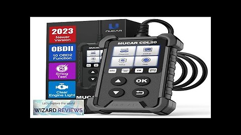 MUCAR CDL20 OBD2 Car Diagnostic Tools Free OBD 2 Code Reader Clear Review