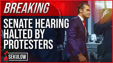 BREAKING: Senate Hearing Halted By Protesters