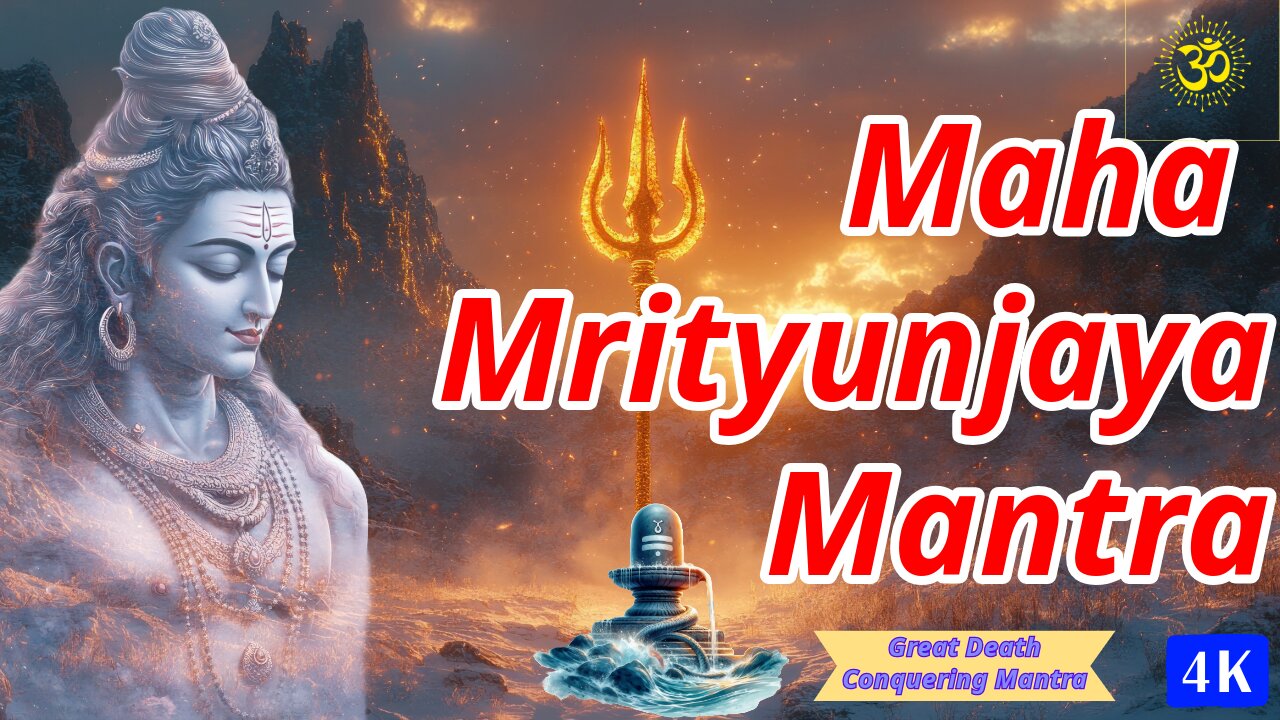 MAHA MRITYUNJAYA MANTRA | Om Trayambakam Yajamahe Sugandhim Pushtivardhanam |Death Conquering Mantra