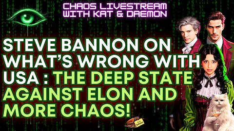 Steve Bannon on what’s wrong with USA : The Deep state against Elon and more chaos!