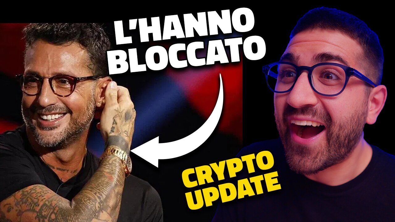 FABRIZIO CORONA: L'HANNO BLOCCATO || JP MORGAN SPALA FANGO SU BITCOIN