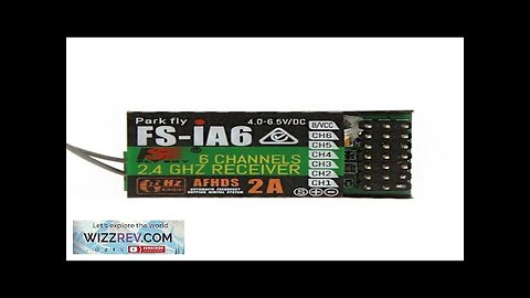 FlySky FS-iA6 2.4G 6CH AFHDS 2A Receiver For FS-i10 FS-i6 Transmitter Review