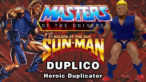 Duplico - Masters of the Universe Origins- Rulers of the Sun - Unboxing & Review