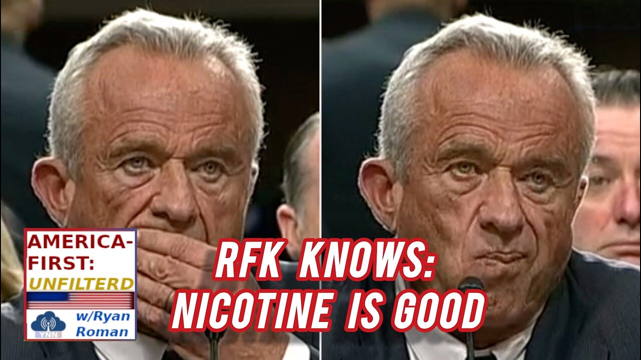 RFK Jr. CAUGHT Chewing Nicotine During Senate Confirmation Hearing + Truth Behind Nicotine | AFU