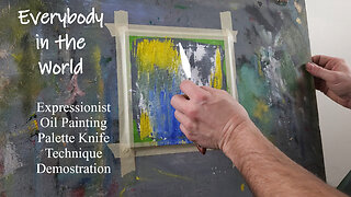 Bringing Abstract Expressionism to Life | Calming Painting Process