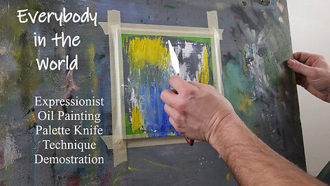 Bringing Abstract Expressionism to Life | Calming Painting Process