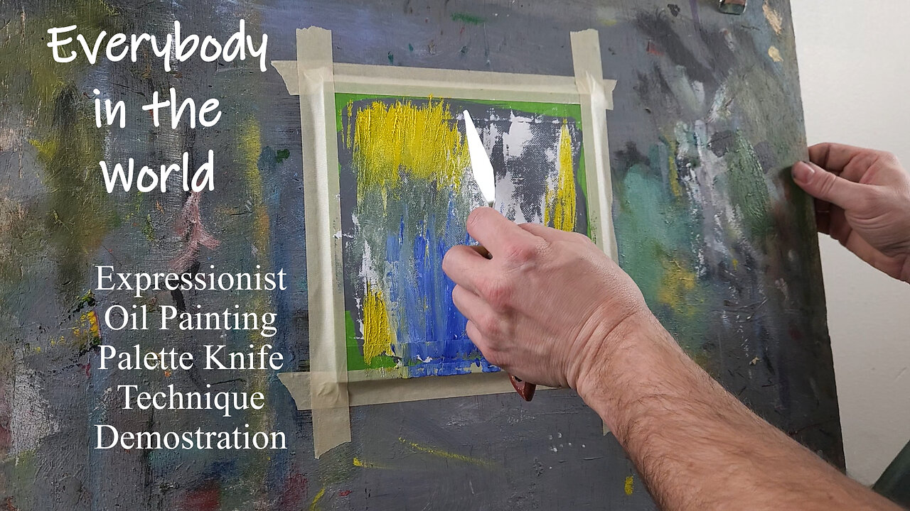 Bringing Abstract Expressionism to Life | Calming Painting Process