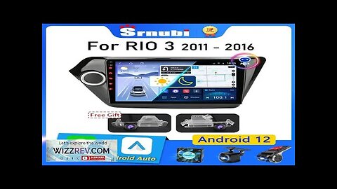 Srnubi 2 Din Android 12 Carplay Car Radio for Kia RIO 3 Review