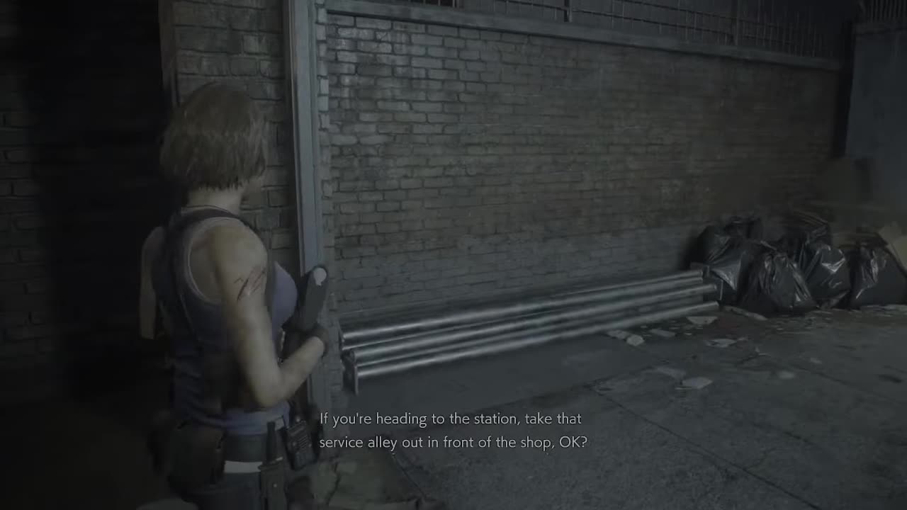 resident evil 3 complete story all dialogue/cutscene