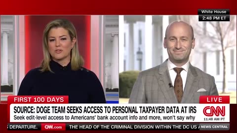 Stephen Miller scorches CNN host over illegals stealing taxpayer money