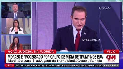 Advogado de Trump não encontrou precedentes nos EUA, de um juiz estrangeiro ter enviado mandados para empresas americanas, sem respeitar os canais oficiais, como fez Moraes.
