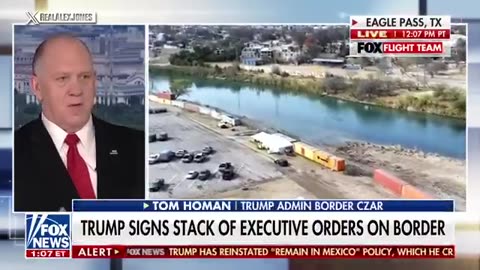 Border Czar Tom Homan: Deportations of Criminal Aliens Have Begun