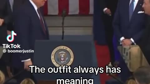 The outfit always has meaning