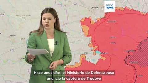 Mapas de la guerra: Las fuerzas rusas avanzan en medio de un récord de pérdidas en Donetsk