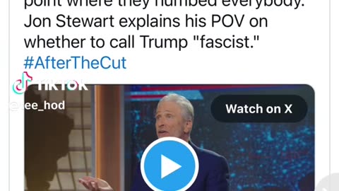 Jon Stewart Is Sick Of Liberals Using Words Like 'Fascist' Constantly!