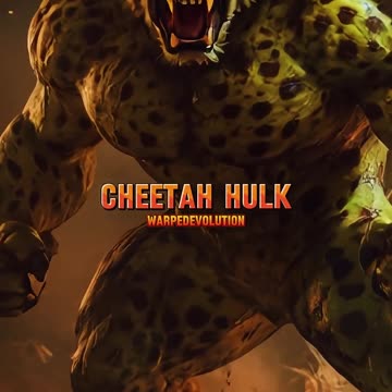 Hulk + Big Cats = Savage Super Beast! #shorts #hulk #hybrid