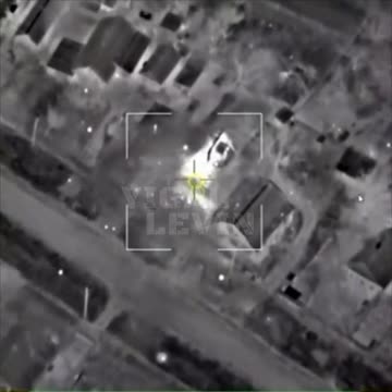 Drone with Laser Designator Sets Targets for Ukrainian Airstrikes