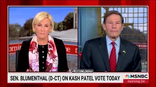 Blumenthal lavishes praise on Mitch McConnell for voting against Trump cabinet picks