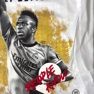 Ballon d’Or dans nos cœurs #realmadrid #madrid #art #paint #vinicius #vini #ballondor