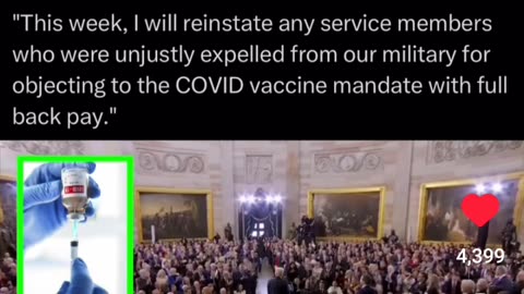 Military Unvaxxed Reinstated