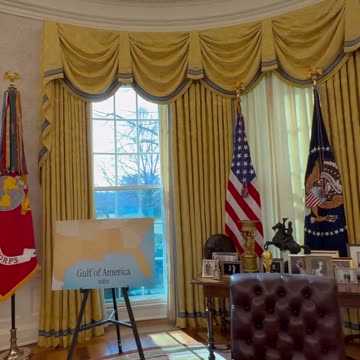 The Newest Presidential Portrait In The Oval Office