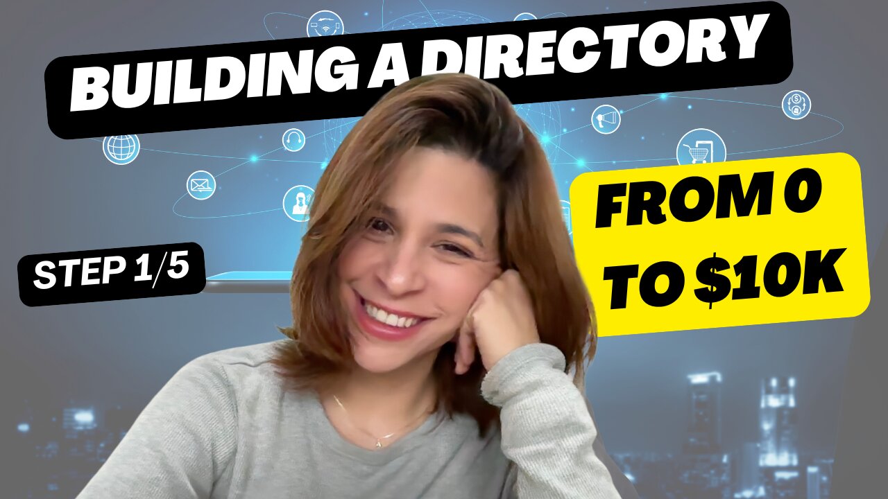 Building a Directory from 0 to $10k/month step 1/5