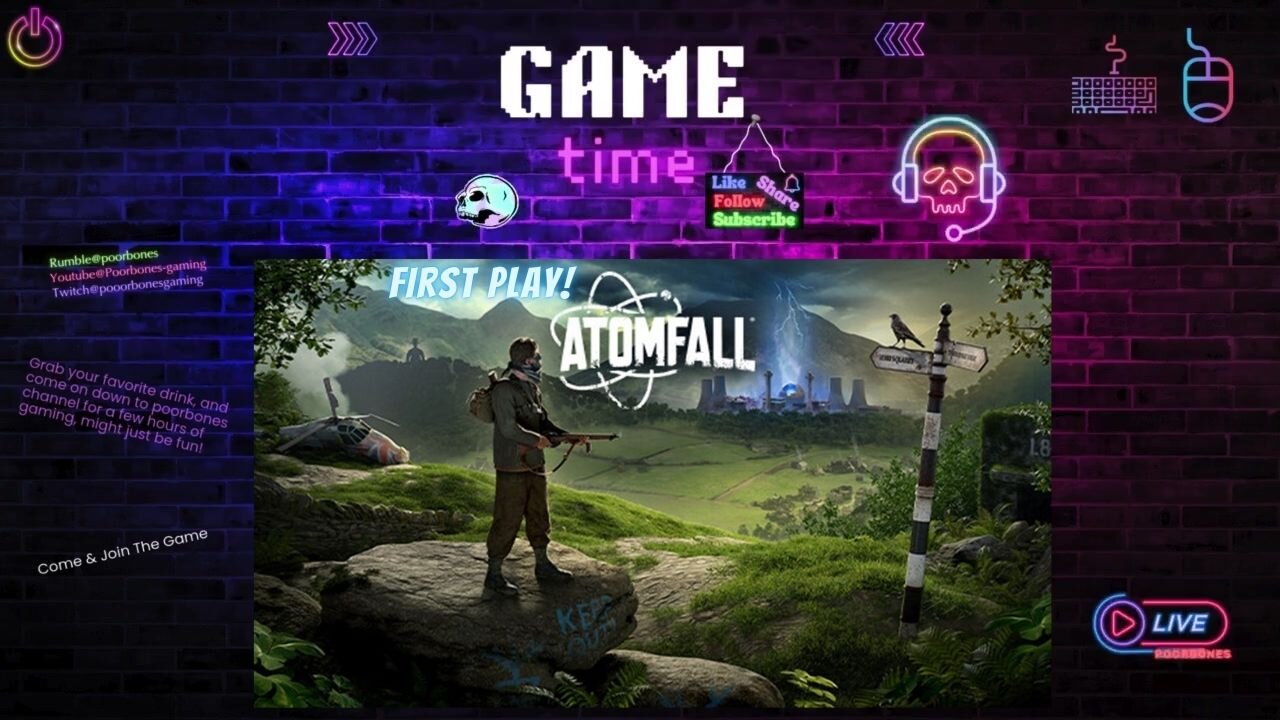 ( -_•)╦̵̵̿╤─ Atomfall - game play first play