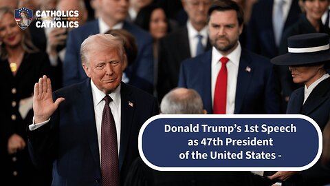 Donald Trump’s 1st Speech as 47th President of the United States - 1.20.25