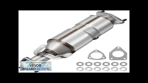 Direct Fit Catalytic Converter With Gaskets Fit Honda Accord 2003-2007 2.4l Review