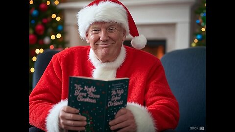 TRUMP READS: "TWAS THE NIGHT BEFORE CHRISTMAS"