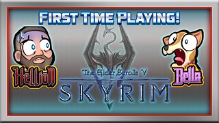 First Time Playing SKYRIM! | Road to 100 followers!