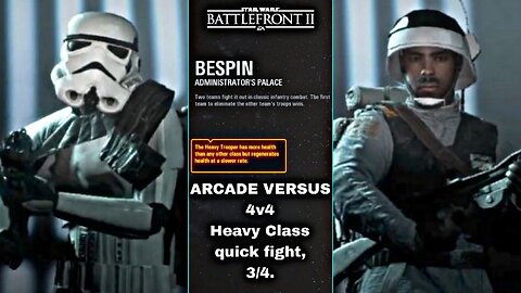 XB1 Star Wars Battlefront 2 G301, 2P local splitscreen Arcade on Administrator's Palace, Heavies!