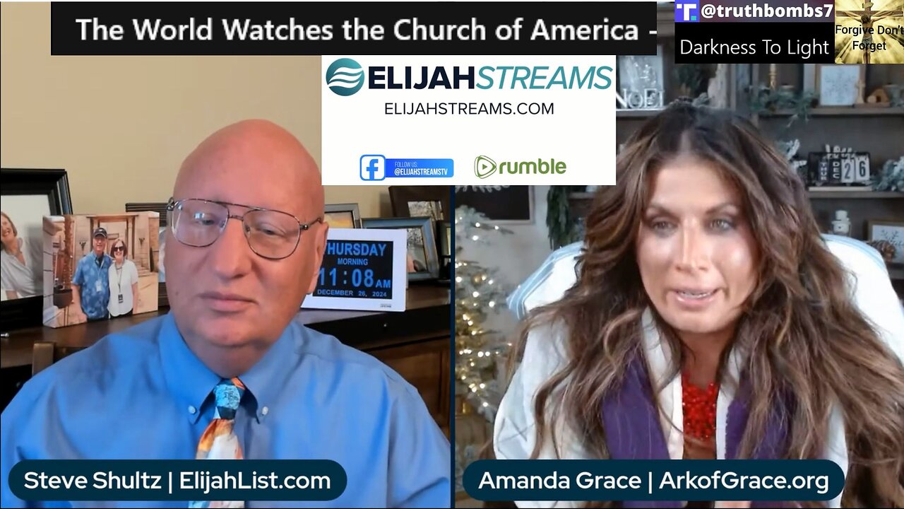 12/29/2024 The World Watches the Church And (DAYSTAR) of America - Amanda Grace