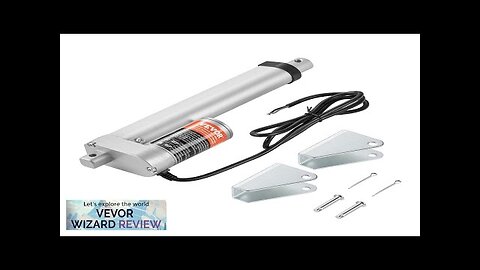 VEVOR 12V Linear Actuator 6 Inch Stroke High Load Capacity 330lbs Review