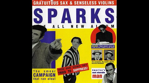 Sparks - Gratuitous Sax & Senseless Violins (Germany) 1994 CD