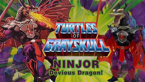 Ninjor - Turtles of Grayskull - Unboxing & Review