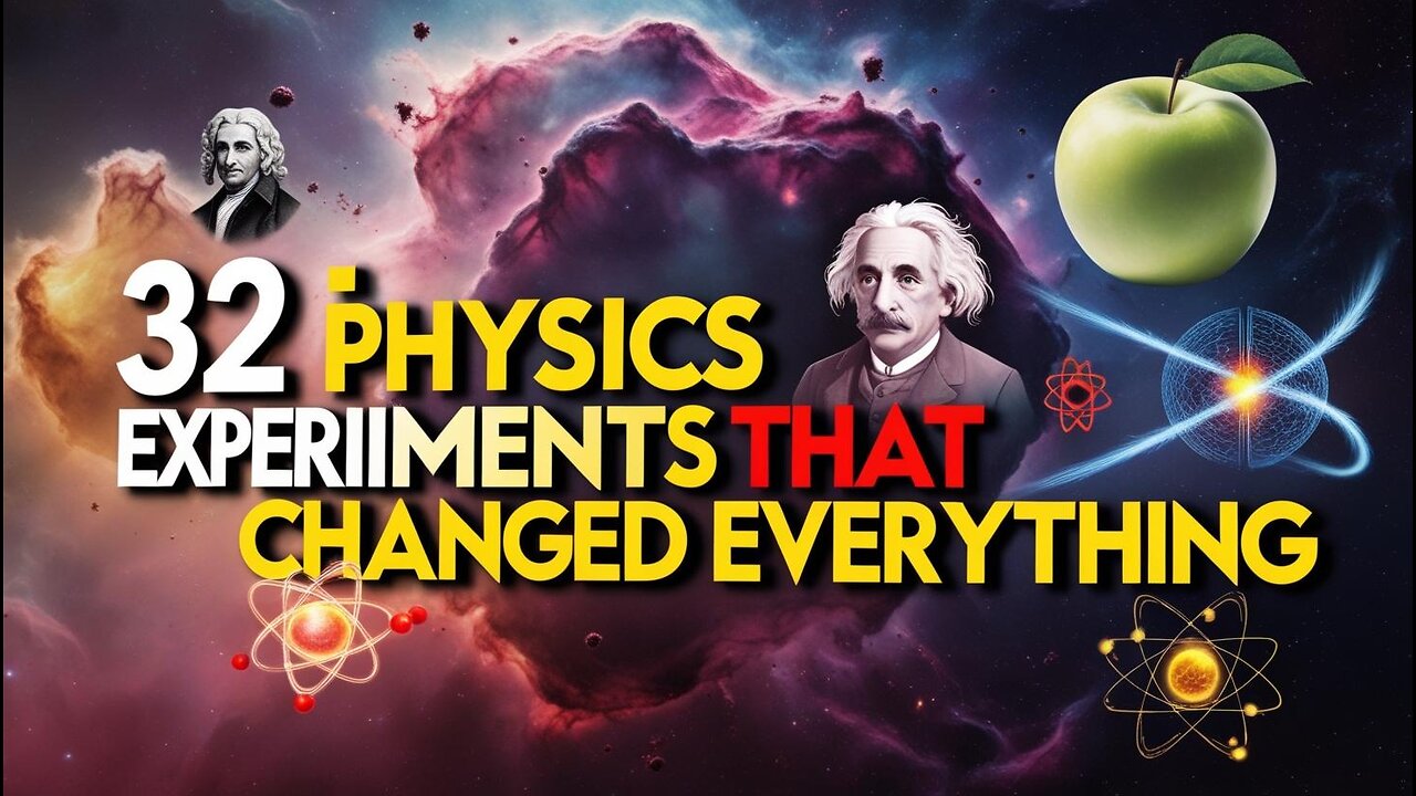 32 Groundbreaking Physics Experiments That Changed the World: From Gravity to Quantum Physics