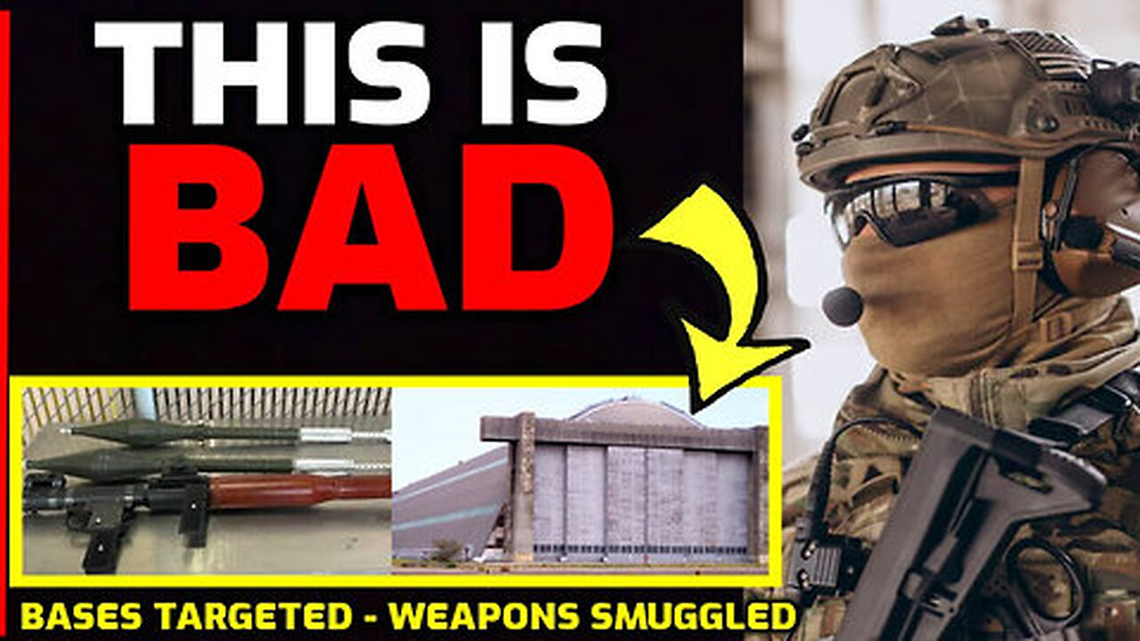 BREAKING - US Army Bases TARGETED - Military Grade Weapons Smuggled Across US Border