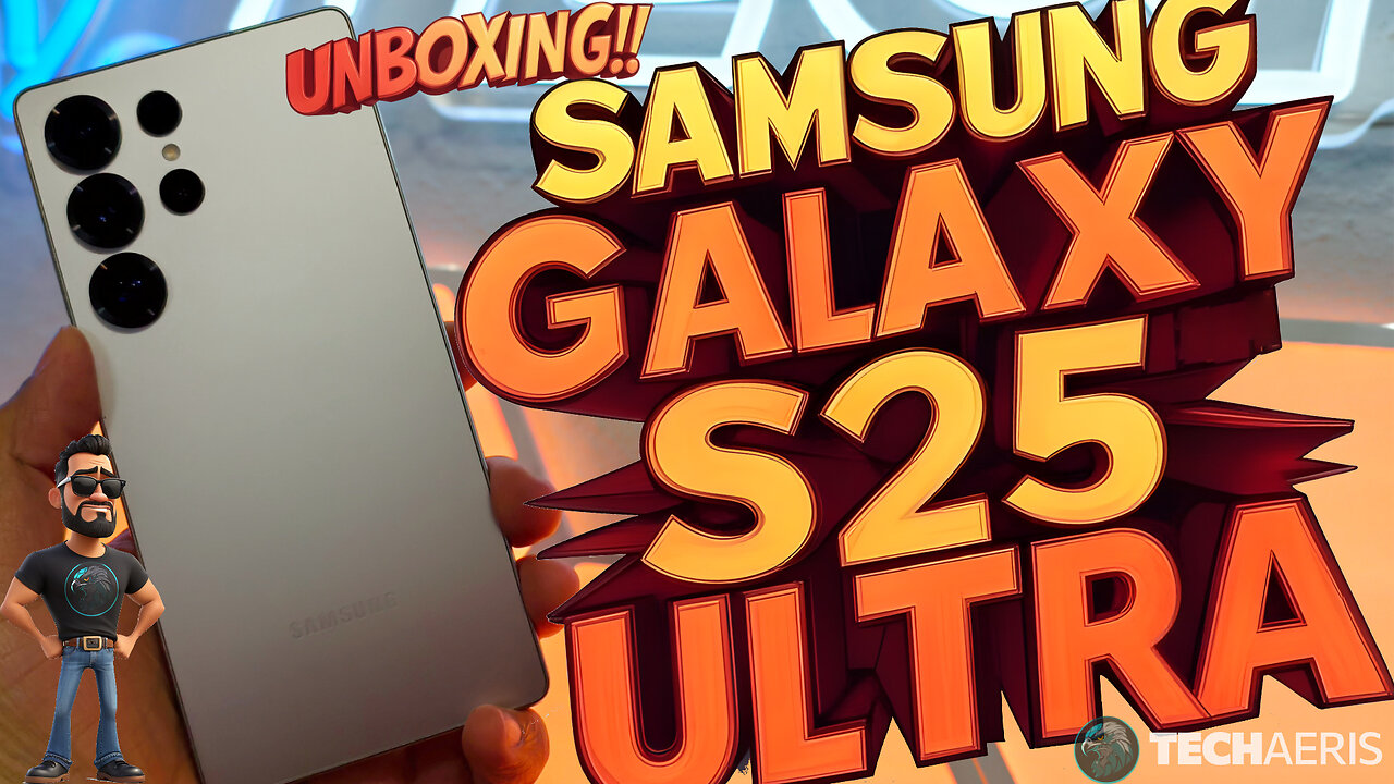 AT&T Samsung Galaxy S25 Ultra Unboxing