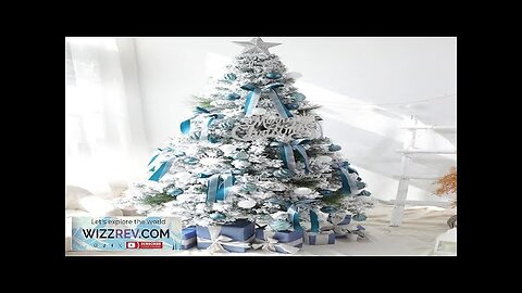 zq Blue Christmas Tree Set 1.5/1.8/2.1/3 M 4 Encryption Large Christmas Scene Review