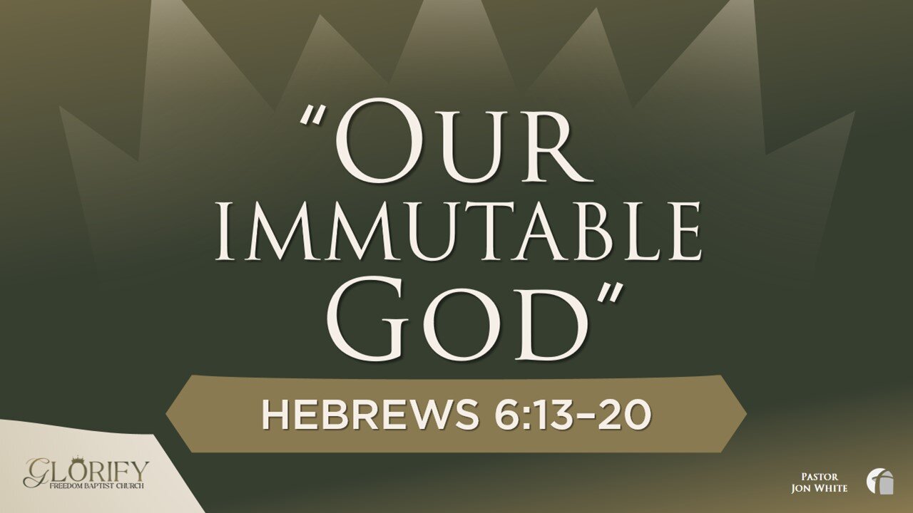 Our Immutable God