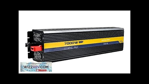 Excellway 2200-7000W Pure Sine Wave Inverter 220V 50HZ EU Standard 12V/24V LED Review