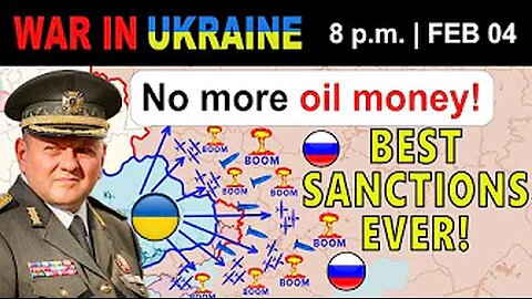 04 Feb: PUTIN IN SHOCK. Russian Oil Exports HIT HARD! Oil Refineries SHUTTING DOWN EVERY DAY.