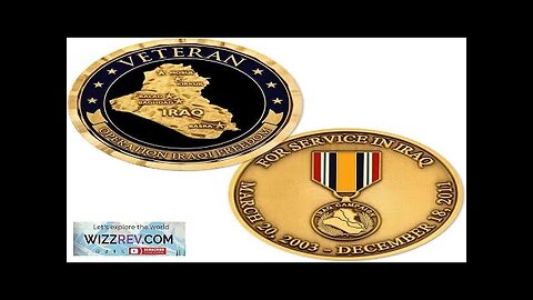 Operation Iraqi Freedom Veteran 2003-2011 Bronze Challenge Coin Review