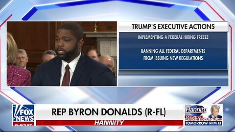 Rep Byron Donalds: Trump's Not Playing Around