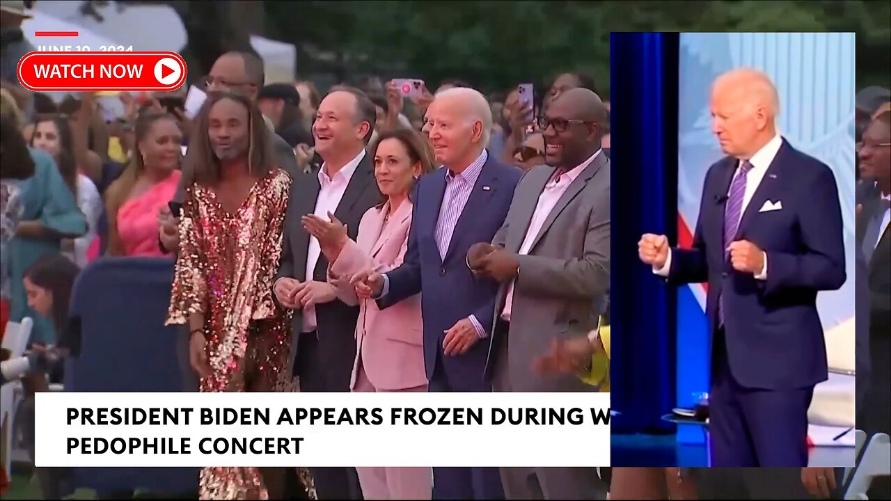 Biden at white house pedophile concert