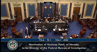 KASH PATEL IS CONFIRMED AS FBI DIRECTOR (51-49)